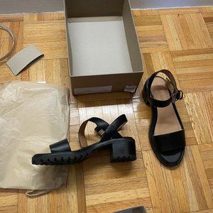 Lug Sole Sandals - Madewell - Erin (Black)